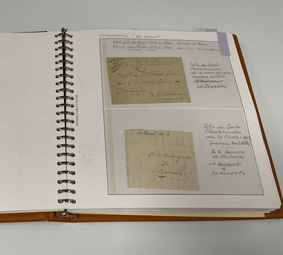 Letters - Haute Marne : Postmarks + letters...