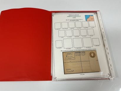 Morocco English offices: Lot of 39 postal...