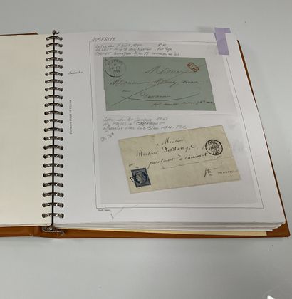 Letters - Haute Marne : Postmarks + letters...