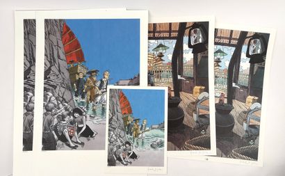 LE GALL
Théodore Poussin
Set of three prints...