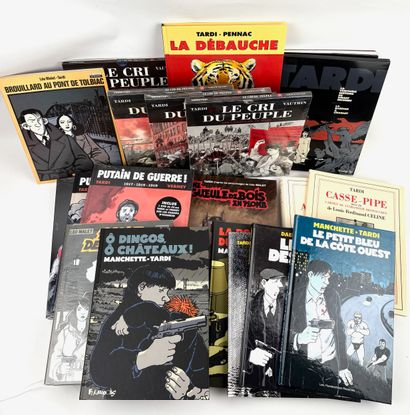 TARDI
Important lot of first editions, including...