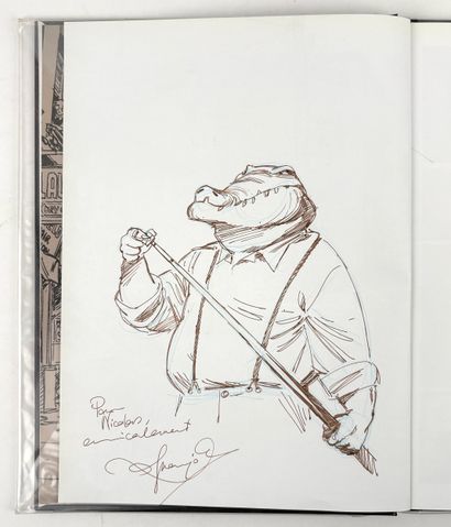 GUARNIDO Juanjo
Blacksad
Superb dedication...