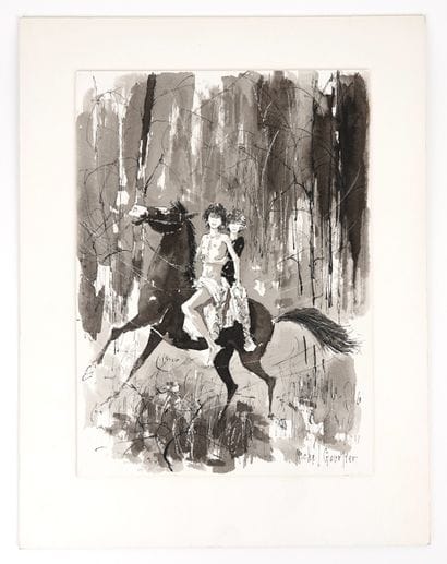 GOURLIER Michel
Illustration of two young...