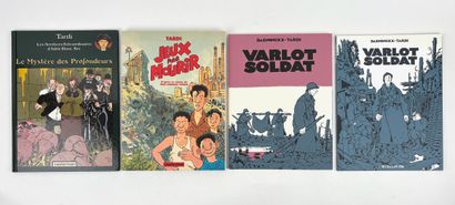 TARDI
Set of four albums with numbered and...