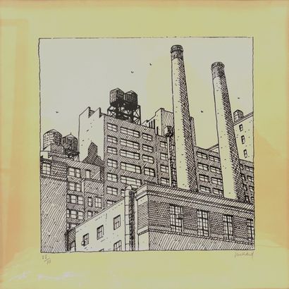 JUILLARD
New York
Silkscreen print numbered...