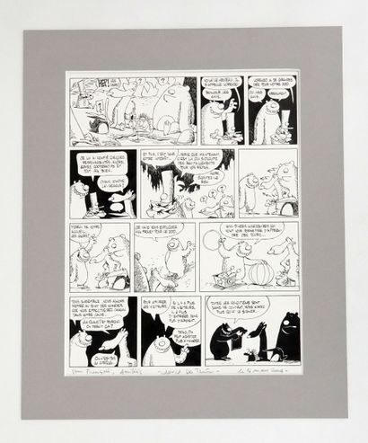 DE THUIN David
Plate 1 from a complete story...