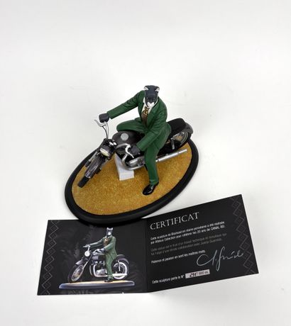 GUARNIDO
Blacksad on his motorcycle
Exclusive...