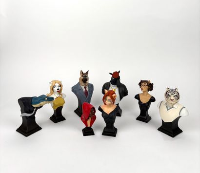 GUARNIDO
Blacksad
Set of 8 mini-figures published...