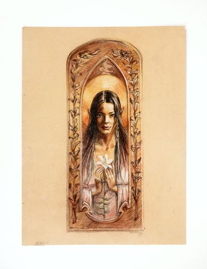 LEMERCIER Gwendal
Large illustration of Alya
Colored...