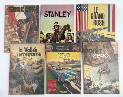 DUPUIS
Set of 7 first-edition paperback albums...