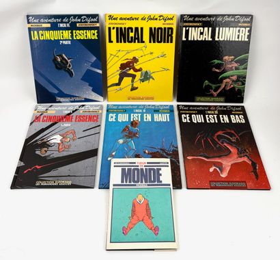 MOEBIUS
The Incal
Original editions of volumes...