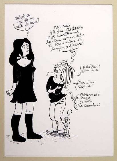 SIMON Anne
Persepolis
Indian ink
30 x 21...