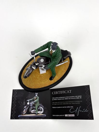 GUARNIDO
Blacksad on his motorcycle
Exclusive...