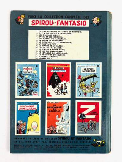FRANQUIN
Spirou and Fantasio
L'ombre du Z
Original...