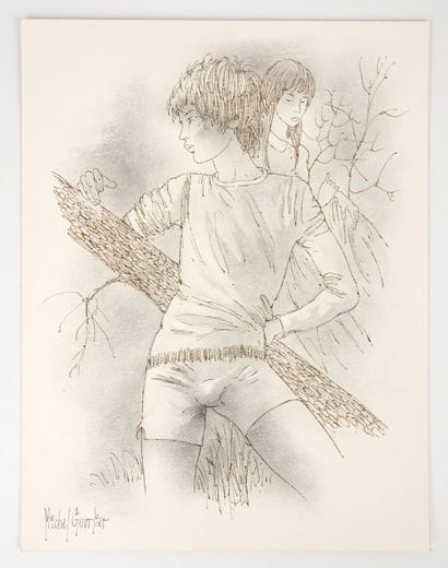 GOURLIER Michel
Illustration of a young man...