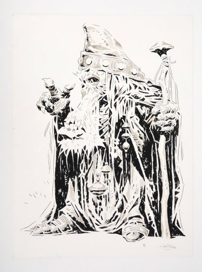 FRISANO Thomas
Illustration of a dwarf
India...