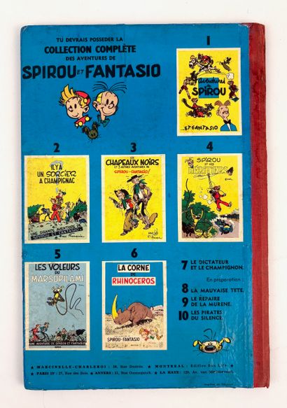 FRANQUIN
Spirou and Fantasio
The dictator...