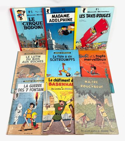 PEYO
Johan and Pirlouit
Nice lot of first...