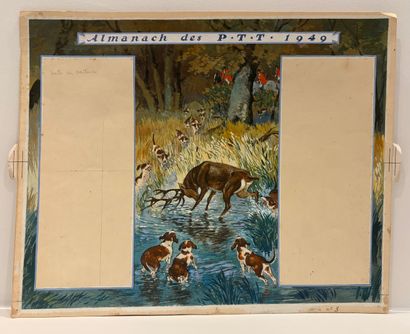 PROBST Pierre *
Cerf aux abois
Illustration...