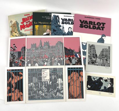 TARDI
Set of four albums with numbered and...