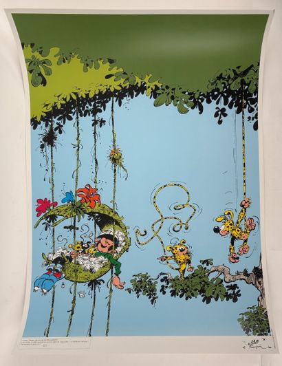 FRANQUIN
Spirou and Fantasio
Set of 4 numbered...