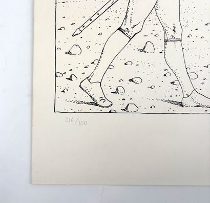 MOEBIUS
Starwatcher
Silkscreen print numbered...