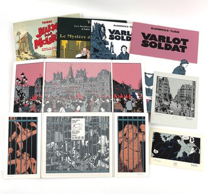 TARDI
Set of four albums with numbered and...