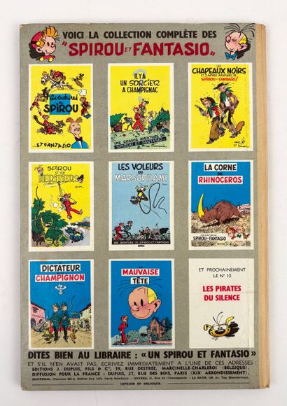 FRANQUIN
Spirou and Fantasio
Le repaire de...