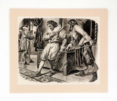 ANONYMOUS
Illustration on the death of a...
