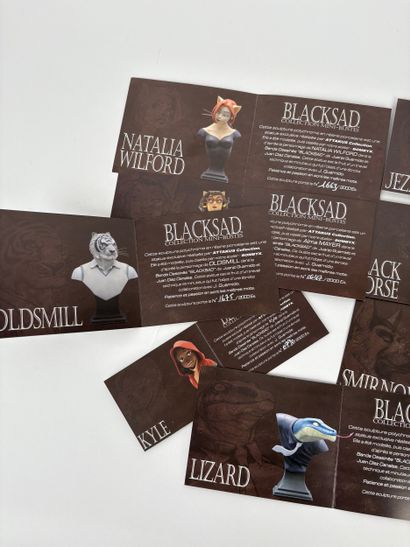 GUARNIDO
Blacksad
Set of 8 mini-figures published...