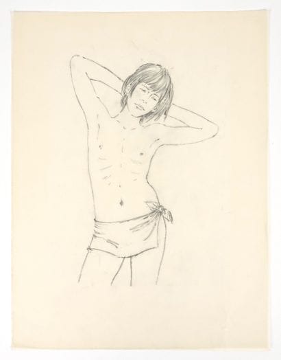 GOURLIER Michel
Tracing representing a young...