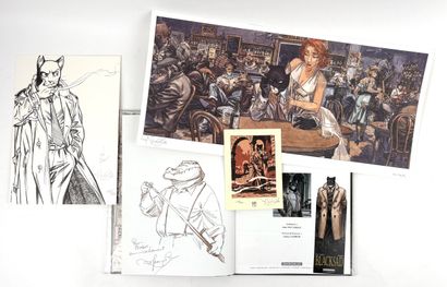 GUARNIDO Juanjo
Blacksad
Superb dedication...