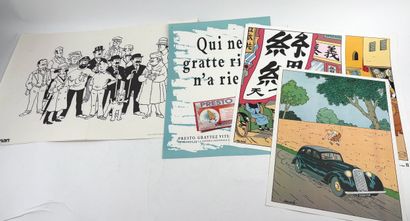POSTERS
Important lot of modern posters including...