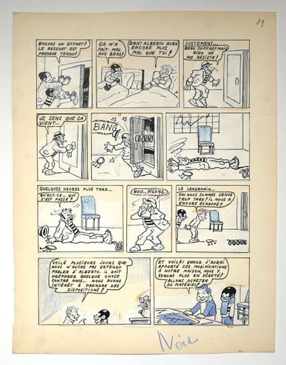 LACROIX Pierre
Bibi Fricotin
Original board...