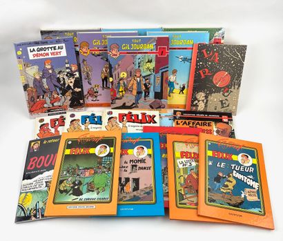 TILLIEUX
Important set including the complete...