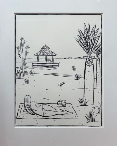 LOUSTAL Jacques De
Poetic illustration
India...