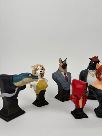 GUARNIDO
Blacksad
Set of 8 mini-figures published...