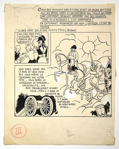 SAINT OGAN Alain
Cric et Crac
Planche originale...
