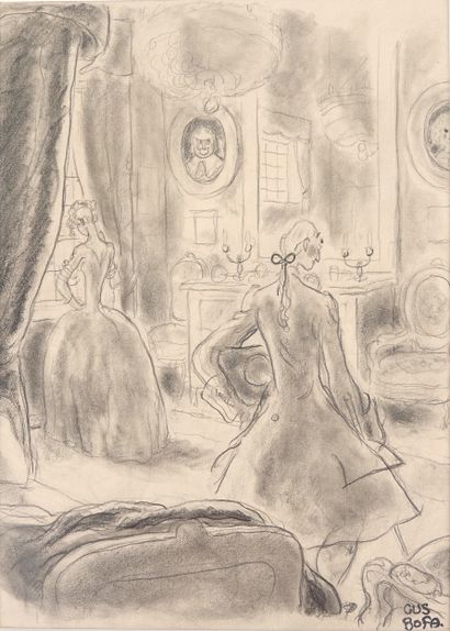 GUS BOFA
Illustration of a noble couple under...