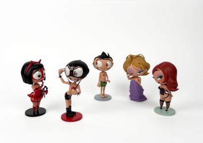 OF PINES
Cute sins
Set of 5 boxes of figurines...