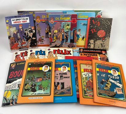 TILLIEUX
Important set including the complete...