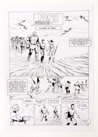 CEBE Dominique
Forg
Panel 1 from the story...