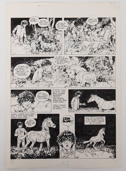 FAURE Michel
Crin Blanc
Sheet 11 from the...