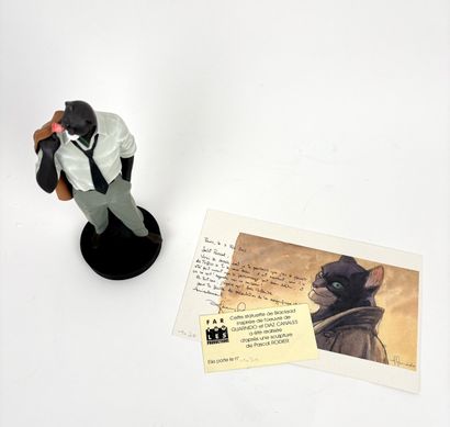 GUARNIDO
Blacksad with a rose
Statuette published...