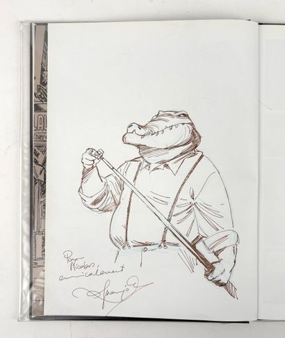 GUARNIDO Juanjo
Blacksad
Superb dedication...