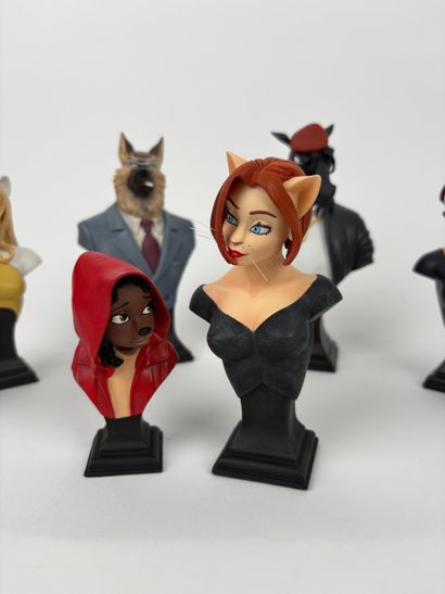 GUARNIDO
Blacksad
Set of 8 mini-figures published...