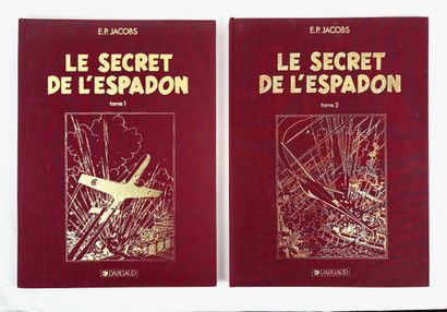 JACOBS
Blake and Mortimer
Set of two cloth-covered...