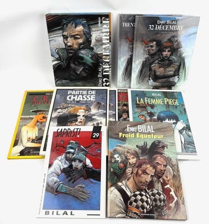 BILAL
Large lot of first edition albums including...