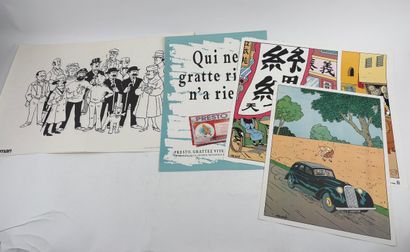 POSTERS
Important lot of modern posters including...