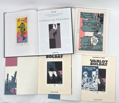 TARDI
Set of four albums with numbered and...
